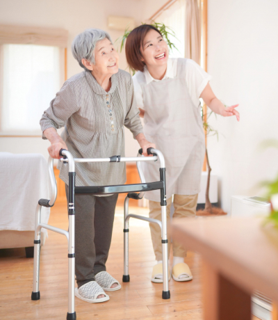 ご本人様と介護に関わるすべての人を笑顔にしたい。